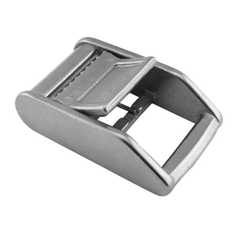 "Stainless Steel 304 Adjustable Tension Buckle and Binding Plate for Marine Yacht Accessories."
