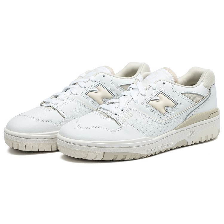 New Balance Scarpe da ginnastica da donna 550 Silver Birch bianche BBW550WS