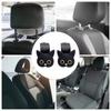 2PCS/Bag Creative Cartoon Cat Storage Hanger 3D Animal Back Seat Organizer Holder  Auto