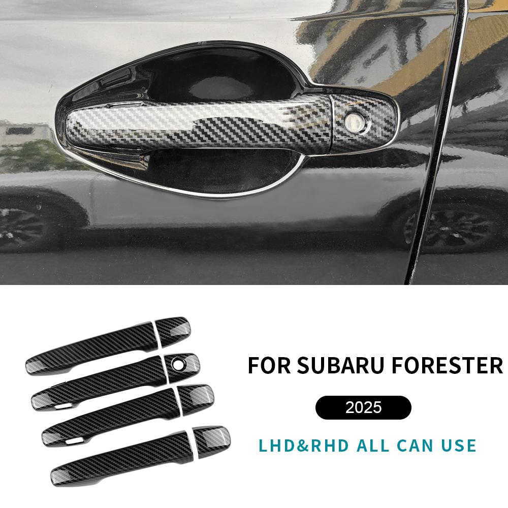 Adesivo Interno Stile Fibra di Carbonio per Pannello Interno Subaru Forester 2025 2026