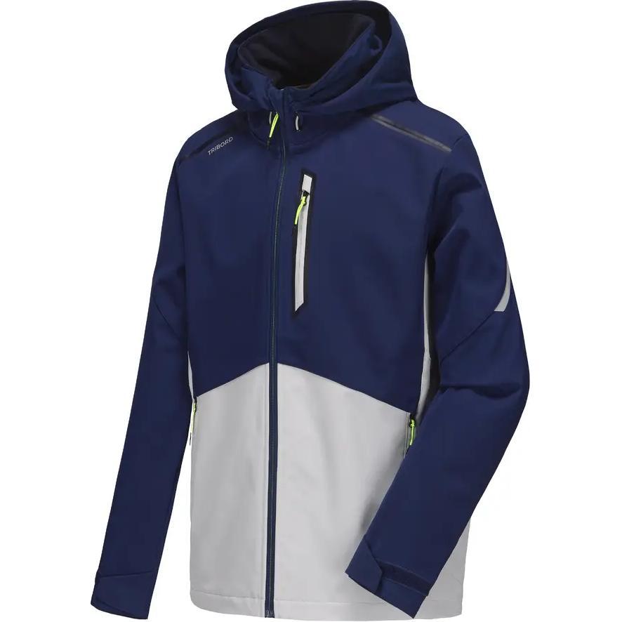 

DECATHLON TRIBORD Sailing 500 Comfortable, Breathable, Warm Long Sleeve Jacket Jacket Men s Dark Navy Blue L