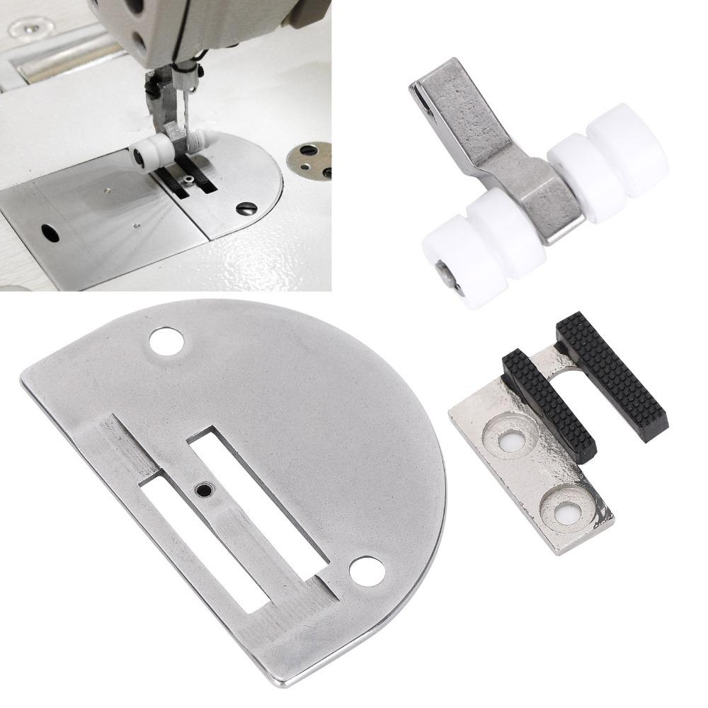 Industrial Needle Plate Precision Teeth Presser Foot Side Cutter Feet  Industrial Overlock