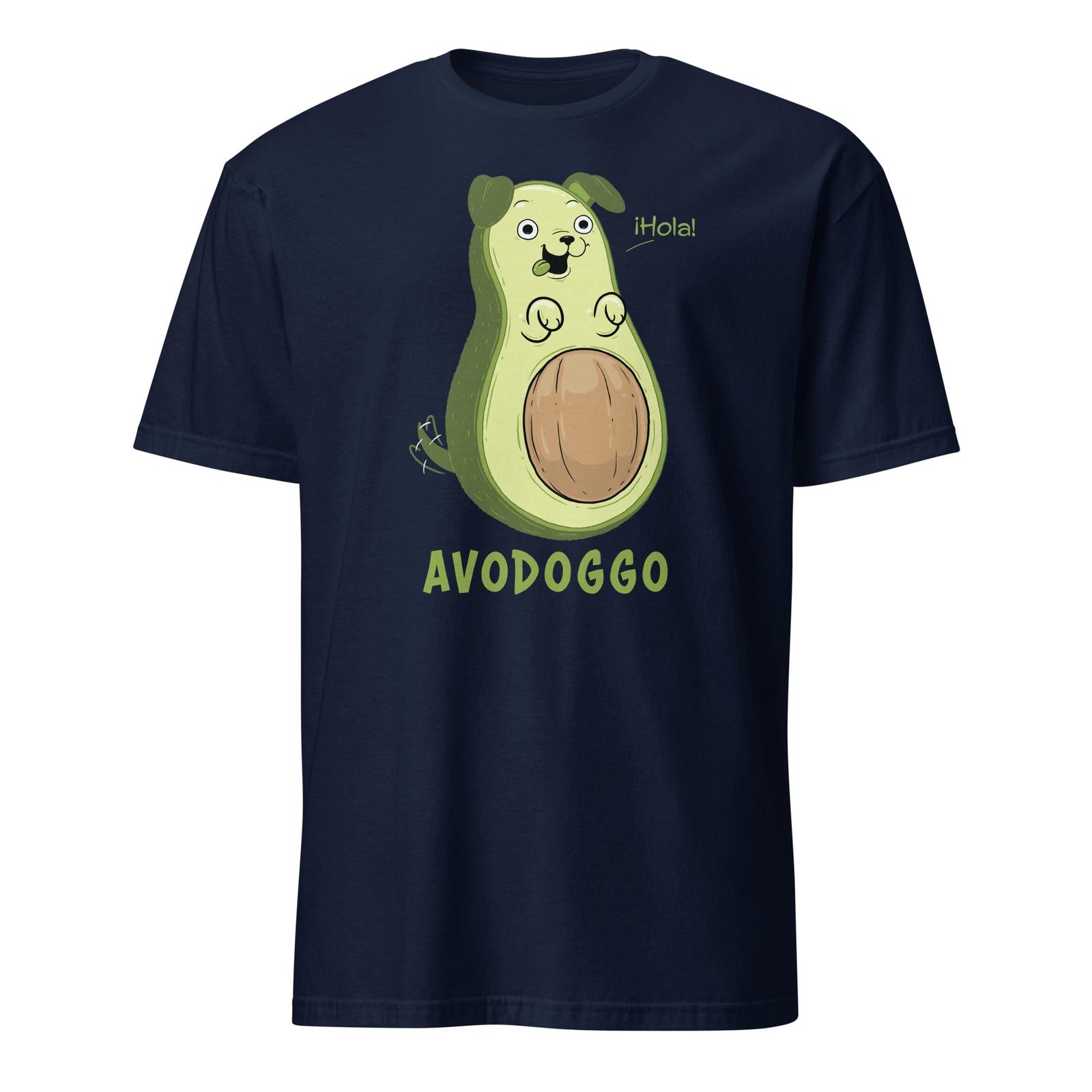 

Funny Dog Shirt Avodoggo Avocado Dog Vegan Dog Owner Puppy T-Shirt Size S-3XL M