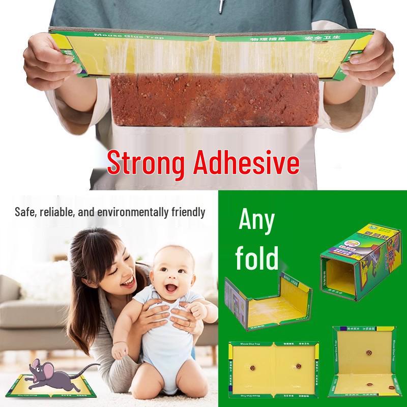 Non-Toxic Sticky Mouse Trap: Pest Control Sticker & Catcher