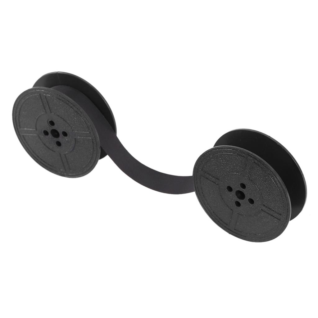 1Pack Typewriter Ribbon Twin Spool Typewriter Ribbon Ink Twin Spool Pack Ink Replacement Part for Most Typewriter(Black)