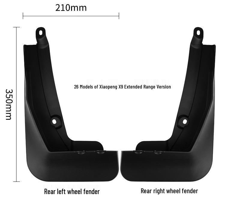 Mudguard for 2026 Xpeng X9 PowerX Extended Range