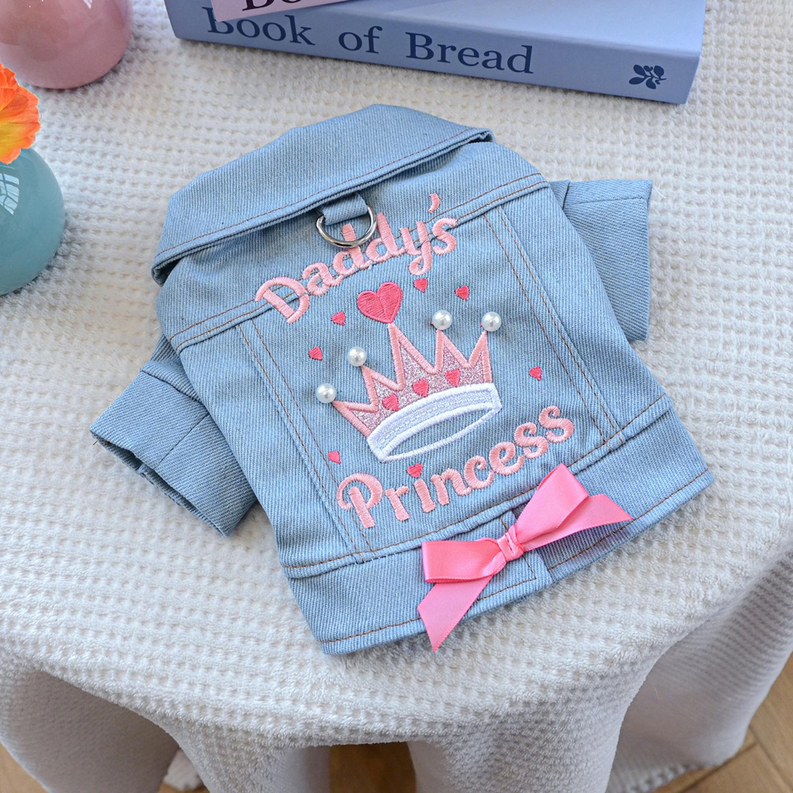 

Джинсовий светр для домашніх тварин Собачий одяг XS синій