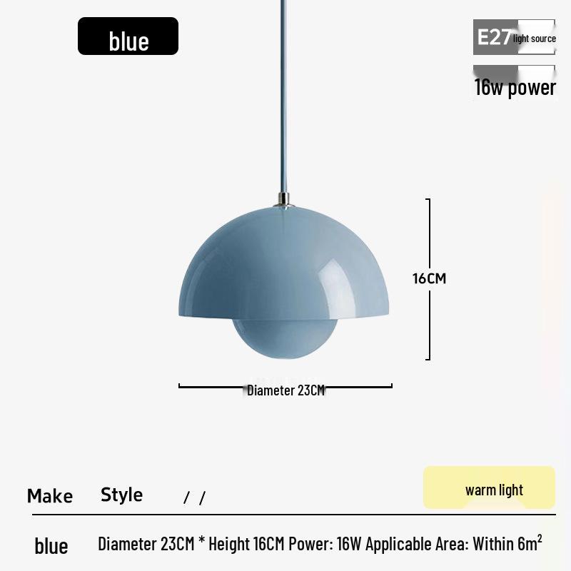 Nordic Minimalist Danish Bud Pendant Lamp for Bar, Restaurant, Bedroom, or Study