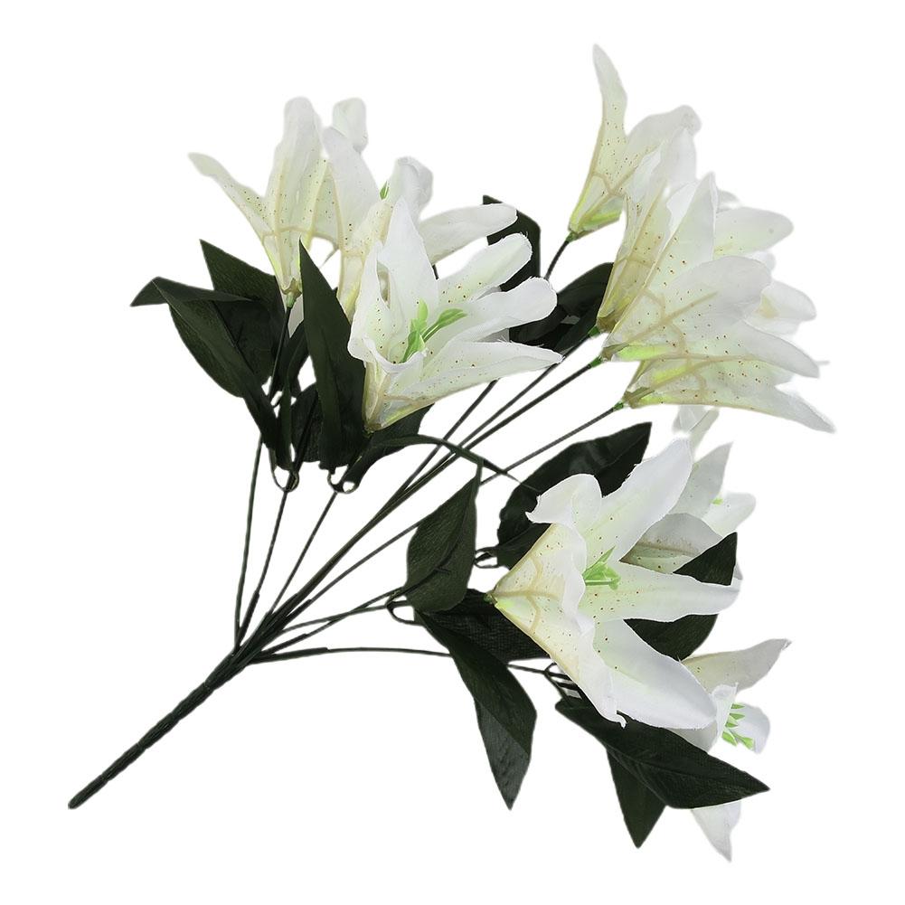 45cm  for Stargazer Lillies 10 Head Flower Spray Bunch Lily Decor