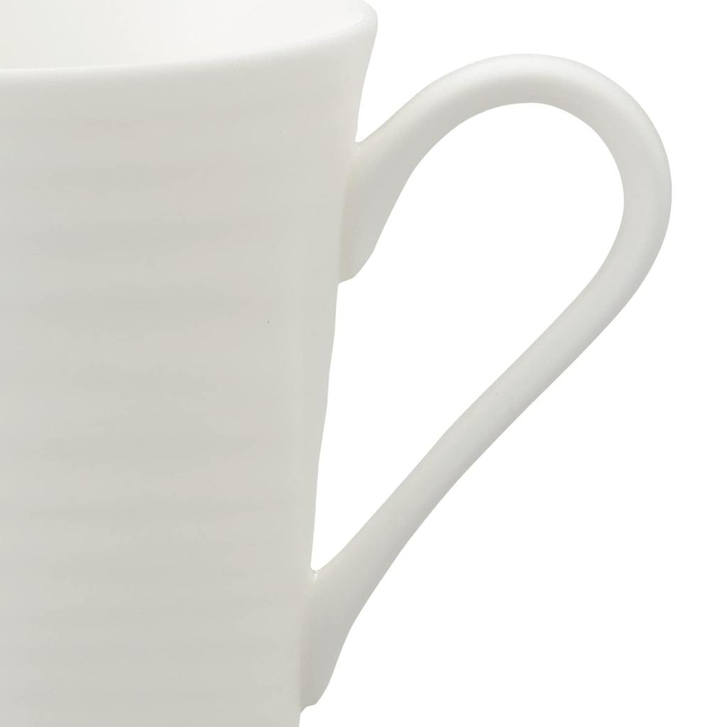 Noritake Conjunto Microwave and Dishwasher White Bone Mug, 315cc, Safe, China, 93955C/4943