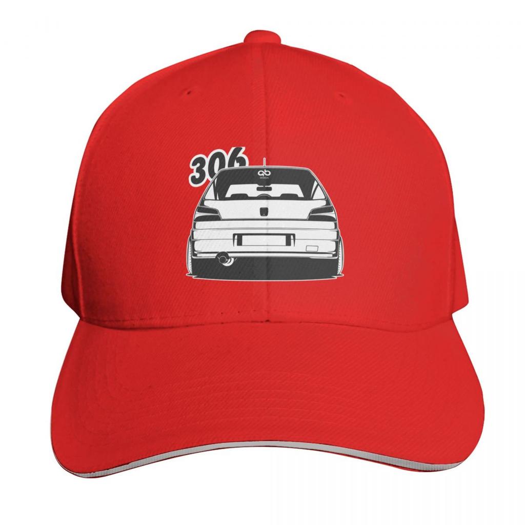 306 Back View Baseball Cap Vintage Retro Embroidered Lightweight Packable Gift For Him Her