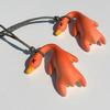 2PCS Roast Duck Pendant Duck Bag Adornment Keychain Accessories Plastic Texture Perfect for Adding a Touch to Any Space