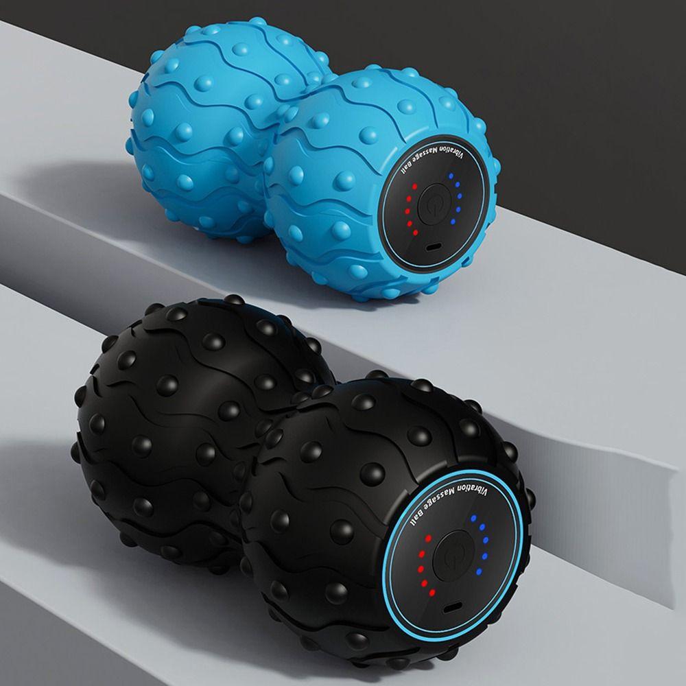 Rechargeable Peanut Fascia Roller Portable Myofascial Release Tool Trigger Point Massager  Sport