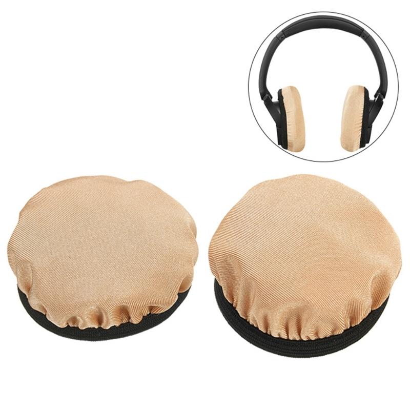 Universal Fit Headphone Dust Covers Reusable Fabric Ear Cups Ear Covers for Aviation, Gaming, and Racing Headsets