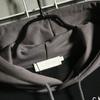 Spring Autumn Men's Sweater Retro Hooded Print Sweatshirt Loose Hoodie Fleece Padded Jacket