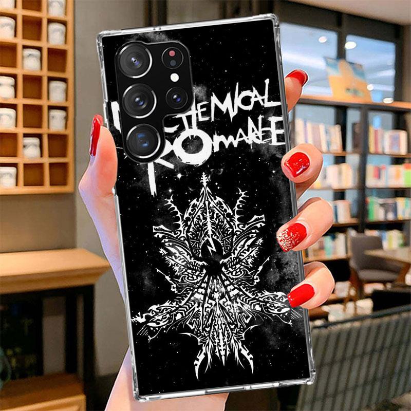 My Chemical Romance MCR Phone Case For Samsung Galaxy S26 S25 Edge S24 Ultra S23 S22 Plus S21 S20 FE Soft Fundas Shell Galaxy S2