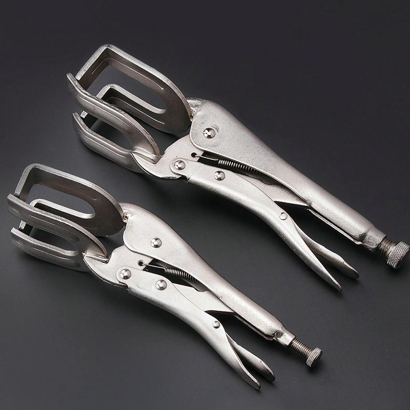 1Piece Multifunctional Metal Welding Clamp Plier U-Shaped Welding Locking Pliers Adjustable Quick-lock Release for Easy Removal