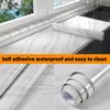 Oil and Dirt Prevention Kitchen Autohesion Adhesive Wall Wallpaper White Waterproof Home Decor Items Ceramic Tile Wall Stickers