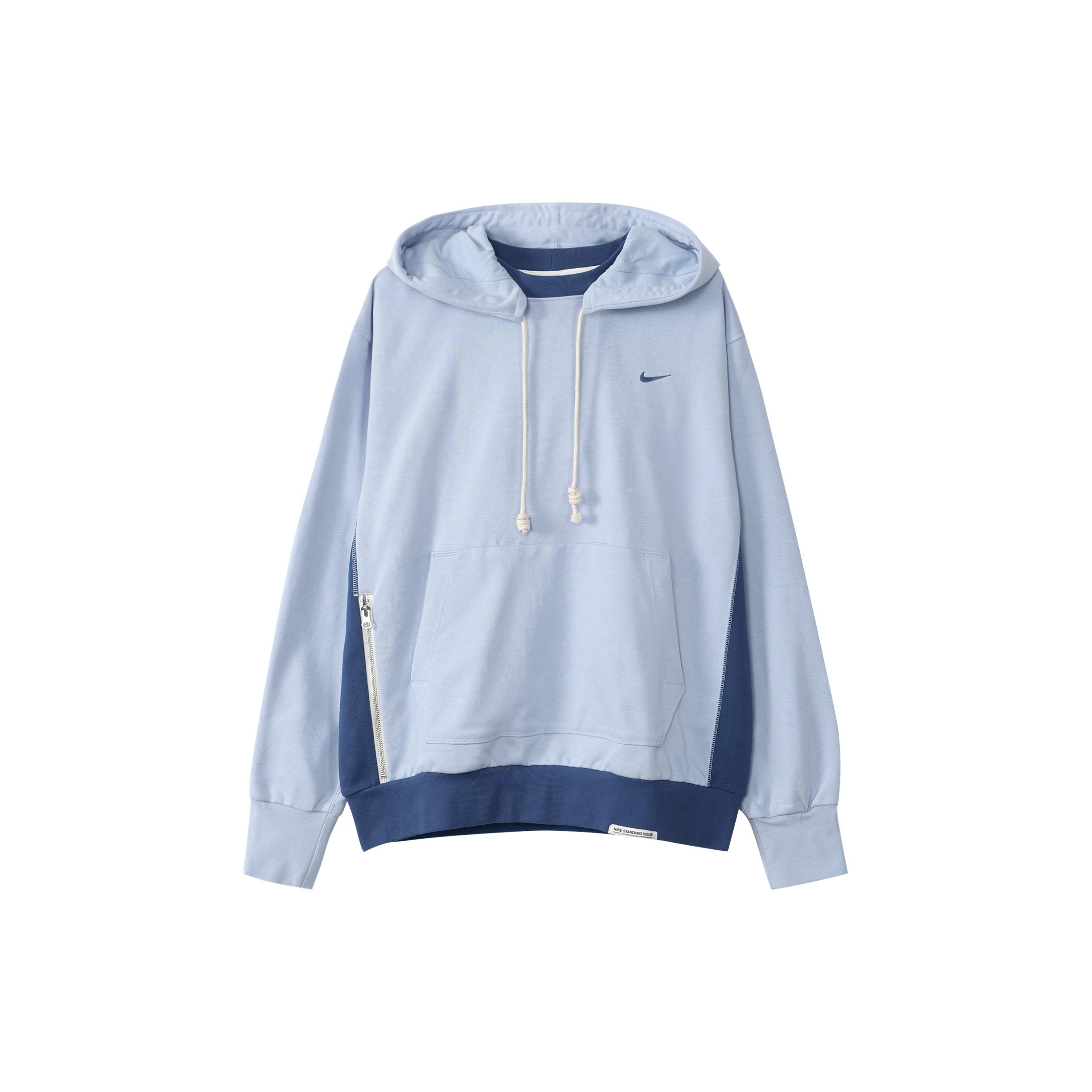 Nike Dri-FIT Standard Issue Hoodie Blue Men s DQ5819-479 XXXL