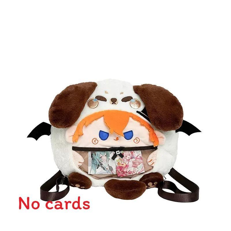 Carlos Genshin Kafka Cartoon Anime Games Shoulder Bag Backpack  For Use Daily