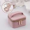 Minimalist Leather Jewelry Organizer With Multiple Compartments For Travel And Gift Giving