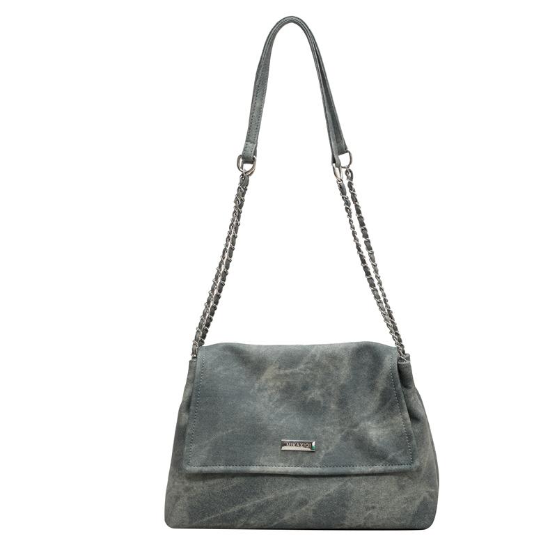 Women's Shoulder Bag Chain Vintage Large Capacity Crossbody Bag Foreign Versatile Commuter Bag