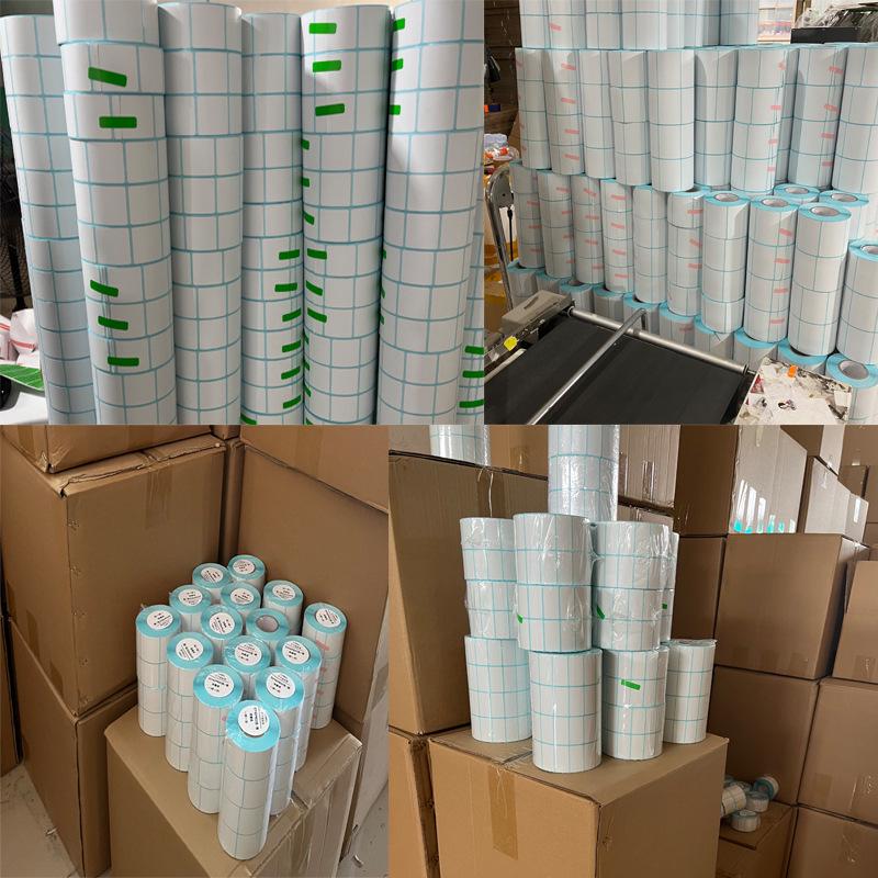 Etiqueta autoadesiva térmica durável 60x40 mm, impressão de adesivo único