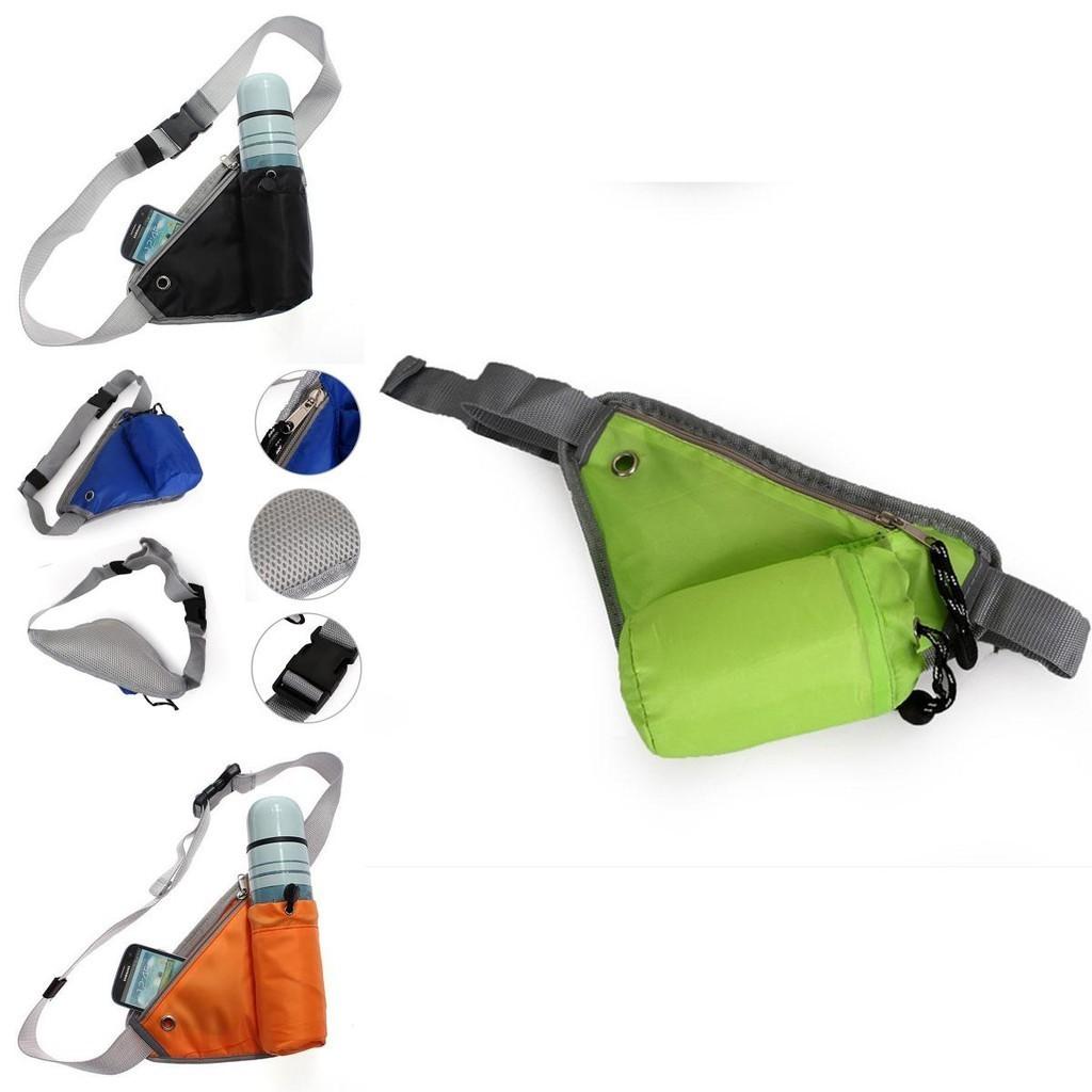 Stylish Cycling Belt Waist Bum Bag With Water Bottle Holder For Outdoor Adventures