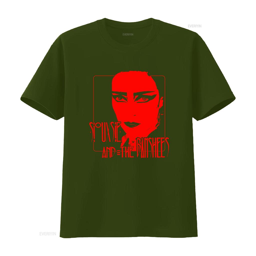 Vintage Style Siouxsie And The Banshees Softstyle T Shirt For  vintage Washed graphic streetwear fashion Breathable Soft