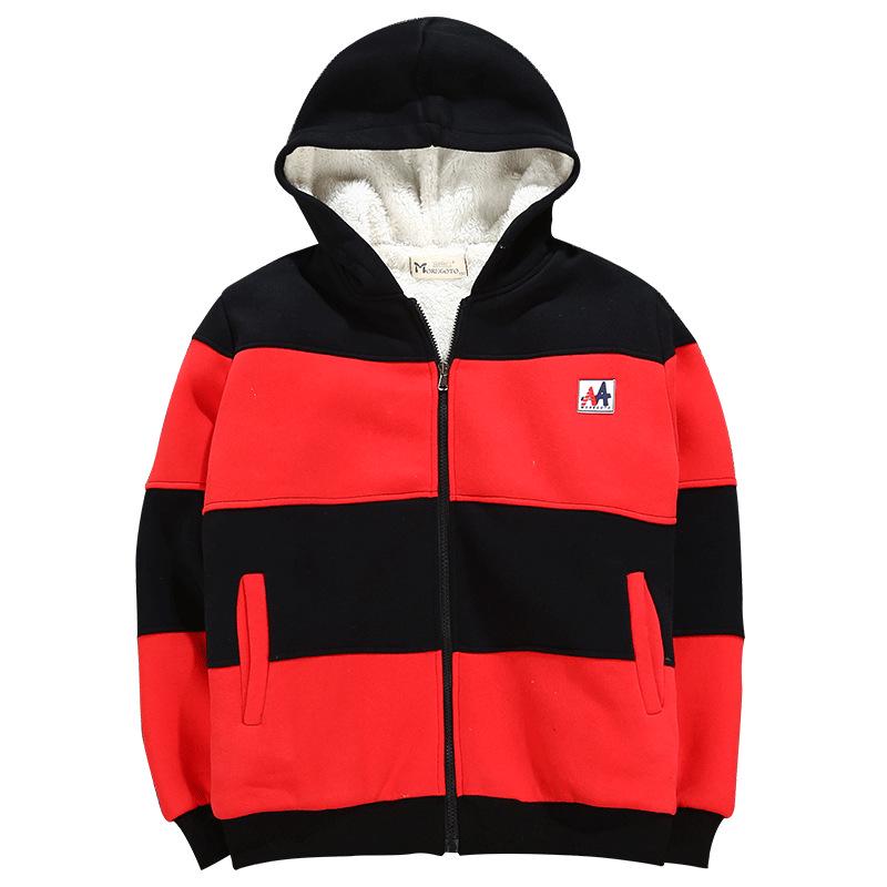 Boys' Plus Size Fleece-Lined Sweatshirt for Ages 8-16