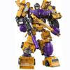 Devastator King Kong Robot Engineering Vehicle Action Figure - Six-In-One Model for Kids