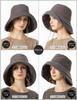 Hat for Large Wide Charmant UV Cooling Adjustable Chin Strap [Loo&c] 100% UV-Cut Women, Size, Brim, Hat, Face-Slimming Effect, Protection, Fabric,
