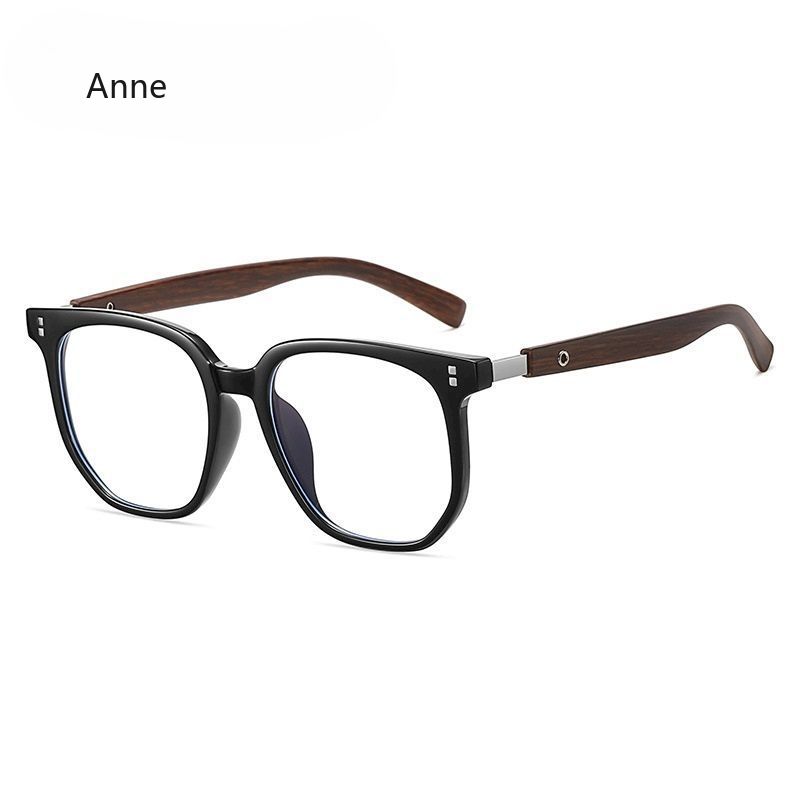 Fashion Ultra-light Wide-rim Design TR90 Eyewear Retro Square Pptical Prescription Glasses Frame Men Women Blue Light Glasses