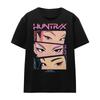 Kpop Demon Hunters Huntrix Eyes Comic Strip Womens 100% Cotton T-shirt Mens Tees Top S-2XL, Black