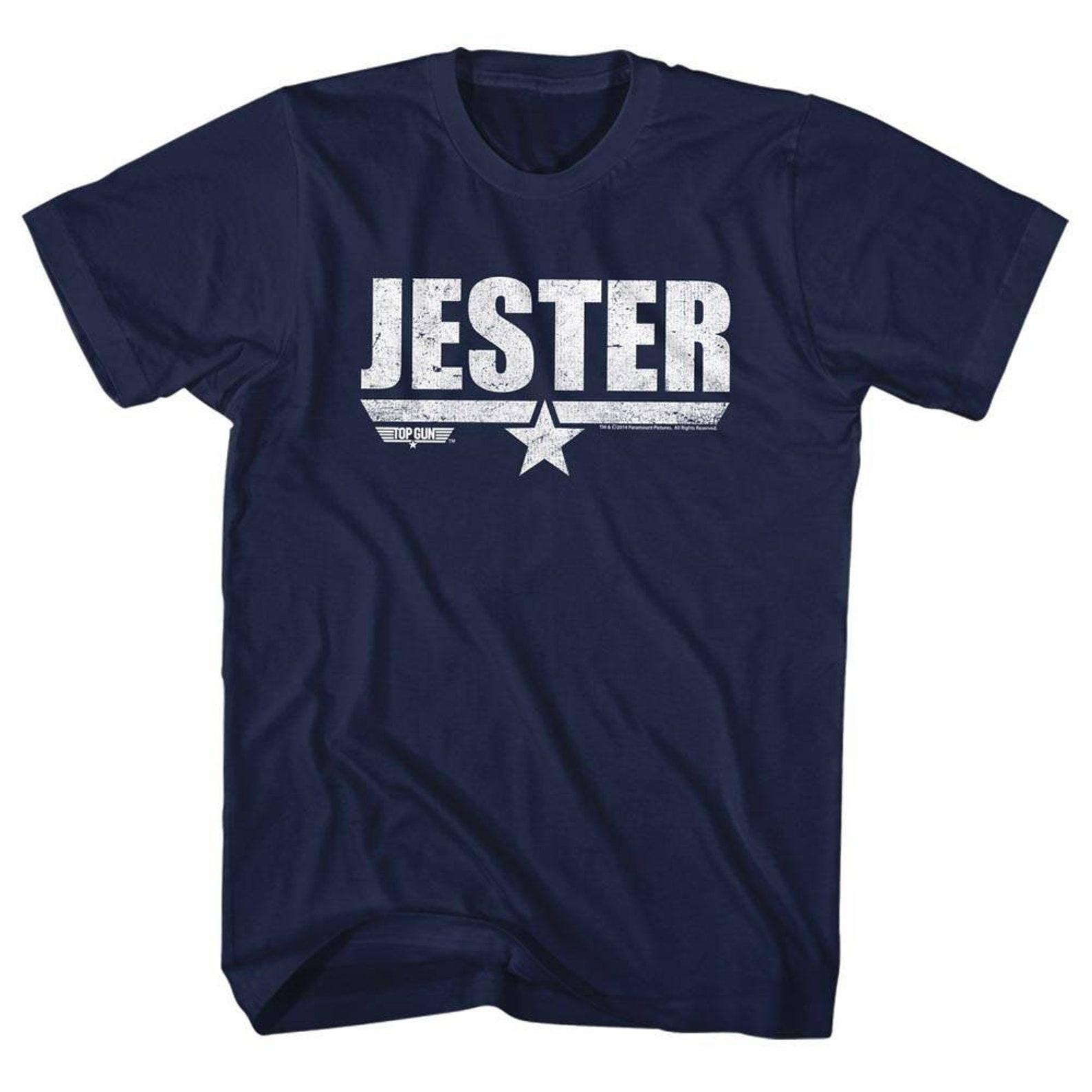 Top Gun Jester Navy Adult T-Shirt M