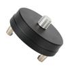 Ingenieurmessung Drehende Schraube Sockelbasis Drehende Basis Für GPS-Adapter Durchmesser 80mm Gelbe Oberfläche