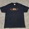 Vintage The Mummy Returns T-Shirt Größe XL Schwarz Film Promo Allstyle Etikett