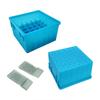 Fish Baits Holder Case Fishing Tackle Organizers Fishing Box Lined Box Baits Container Night Fishing Baits Storage Box