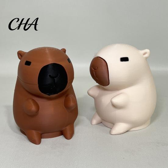 Abschlepphaken-Schutz 3D-gedeckter Capybara-Ball-Deckel, Dekorative Anhänger-Staub-Kupplungsabdeckung, 50mm Abschleppschutz, Wohnmobil-LKW-Zubehör Langlebige Kappe