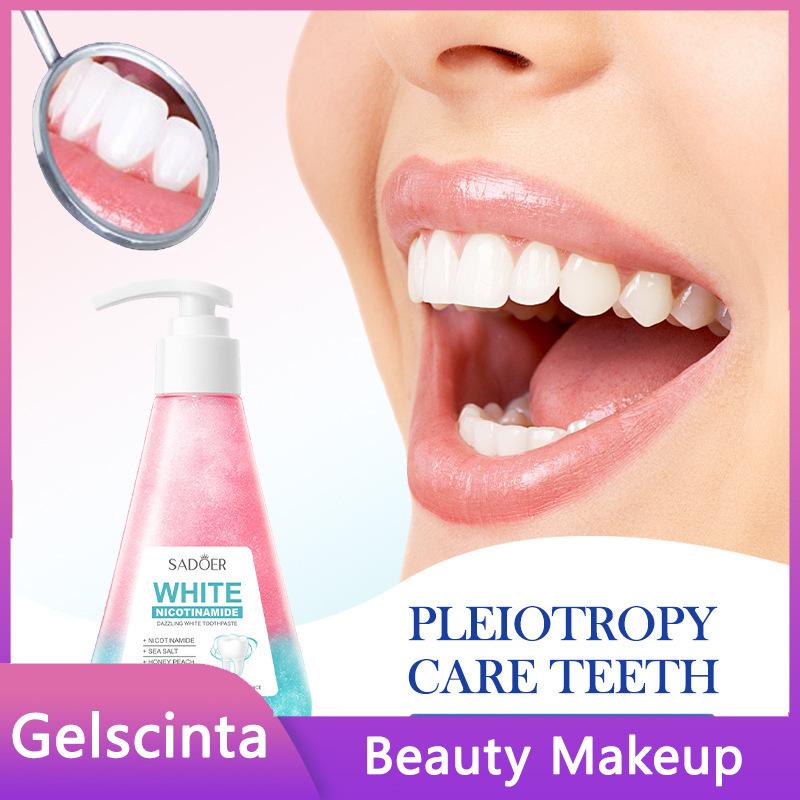 

SADOER Зубная паста для удаления пятен с ниацинамидом и свежестью отбеливания рта