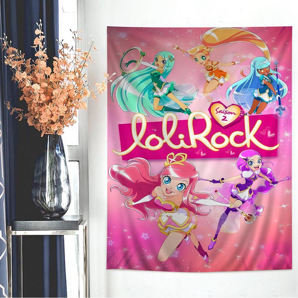LoliRock Cartoon Hanging Bohemian Tapestry Cheap Hippie Wall Hanging Bohemian Wall Tapestries Mandala Wall Hanging Home Decor