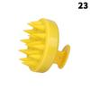 Shampoo Brush Empty Hair Shampoo Bottle With Comb Teeth Salon Treatment Oil Perm Dye Bottle Color Plastic Dry Cleaning Bottle
