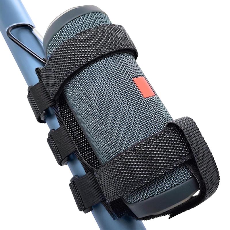 Portable Speaker Mount for Bike/Golf Cart/Boat Railing, Adjustable Speaker Holder for Most Bluetooth Wireless Speakers
