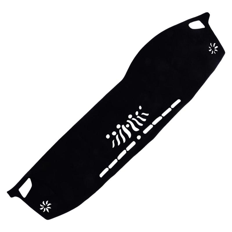 Armaturenbrettabdeckung Selbstklebend Dash Mat Pad Passend für LDV D90 SV9A 2017- Linkslenker Schwarz Polyester