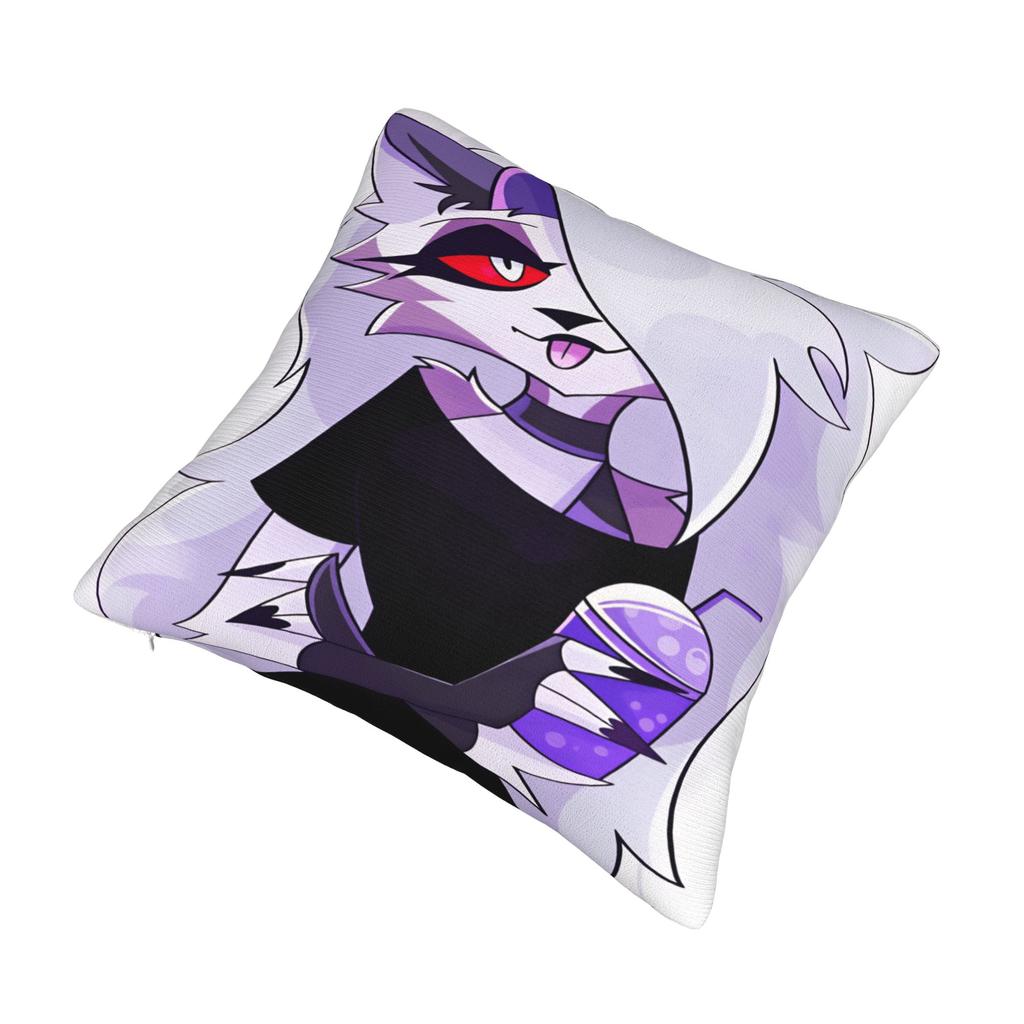 Helluva Boss Loona Pillow Case Fashion Pillow Cover Custom Pillowcases For Sofa Home Decoration
