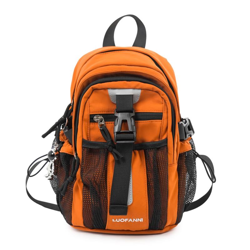 Outdoor Travel Backpack Lightweight Nylon Backpack оранжевый