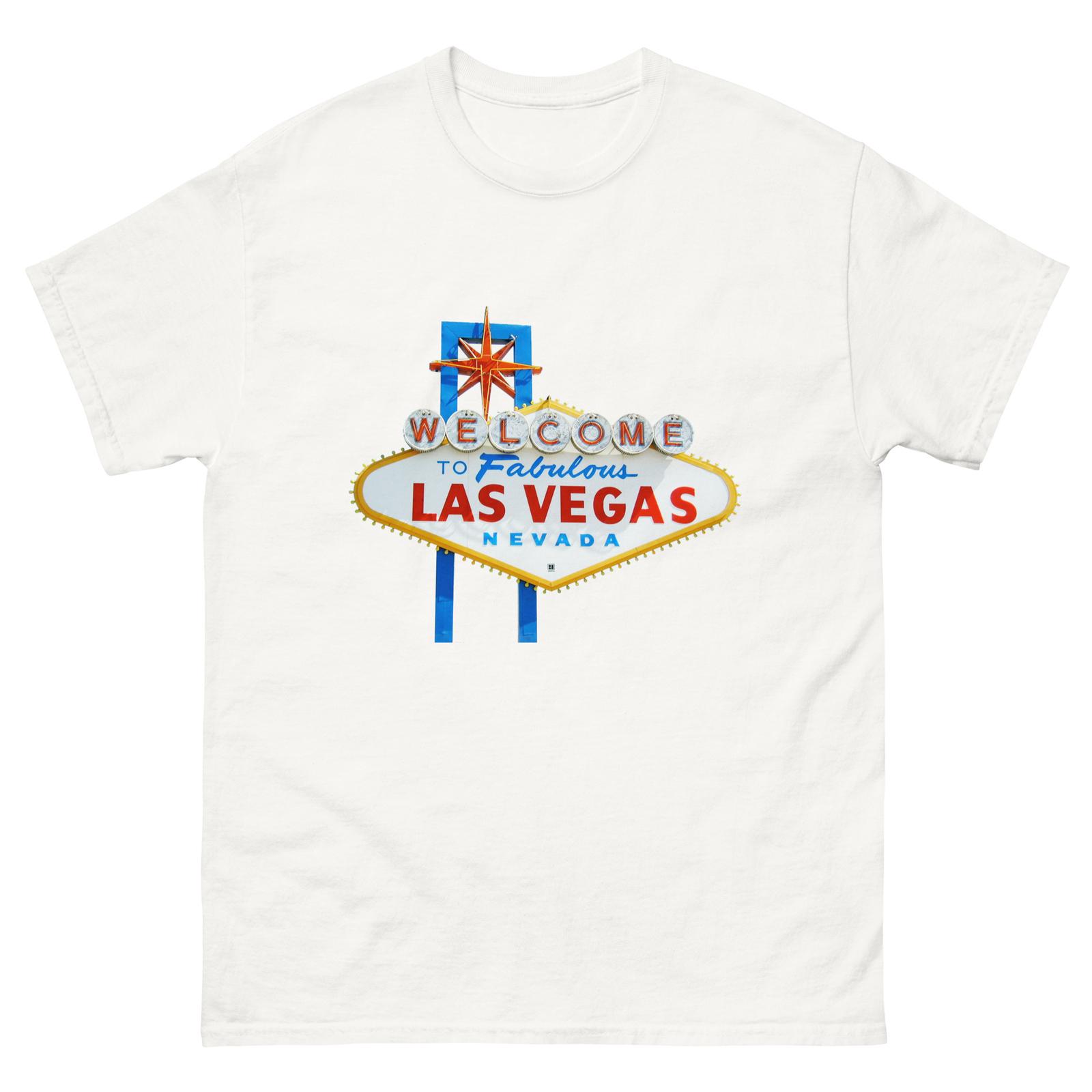 Las Vegas Unnisex Classic T-Shirt Mens Womens Tees Top S