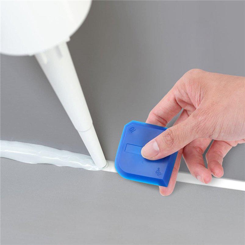 Glass Window Caulking Tool Kit Silicone Sealant Remover For Silicone Durable 10Pcs