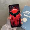Gothic Horror Bats Full Moon Case For Oppo A60 A40 A80 A18 A38 A58 A78 A98 A16 A76 A96 A15 A17 A77 A74 A94 A54 A57S Cover