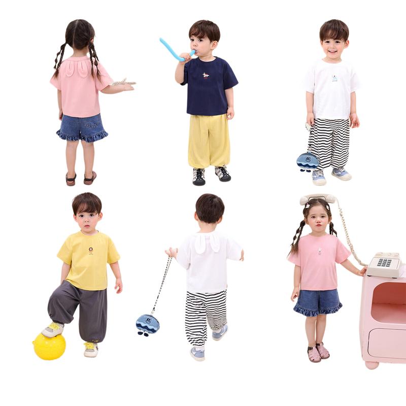 LUSON Baby Unisex Cartoon Animal Ear T-Shirt